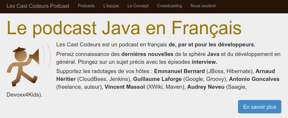 Podcast Les Cast Codeurs