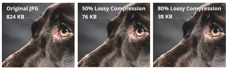 Lossy compression comparaison