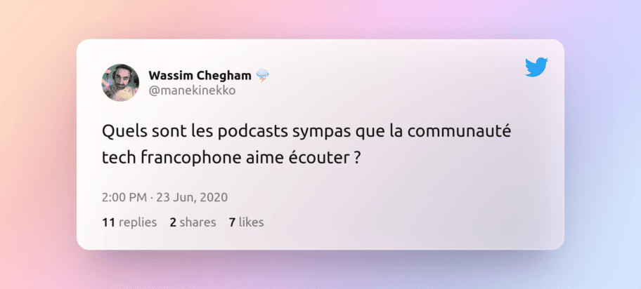 Podcasts tech francophones pour les développeurs
