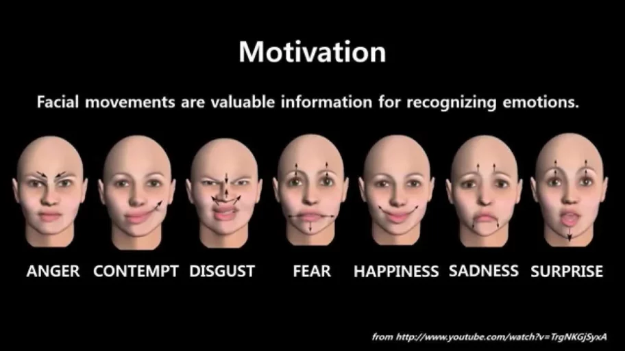 Emotions visage détectable par IA